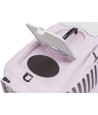 Trixie Vervoersbox Capri 2 Lichtgrijs / Lila 55X37X34 CM