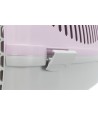 Trixie Vervoersbox Capri 2 Lichtgrijs / Lila 55X37X34 CM