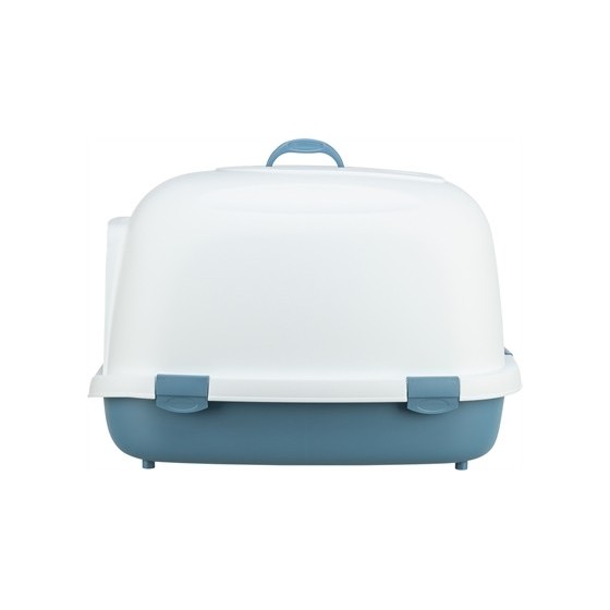 Trixie Kattenbak Primo Xxl Top Met Kap Blauw / Wit 71X56X47 CM