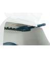 Trixie Kattenbak Vico Open Top Met Kap Blauw Grijs / Wit 56X40X40 CM