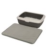 Trixie Opvangmat Voor Kattenbakken Eva Grijs 70X40 CM