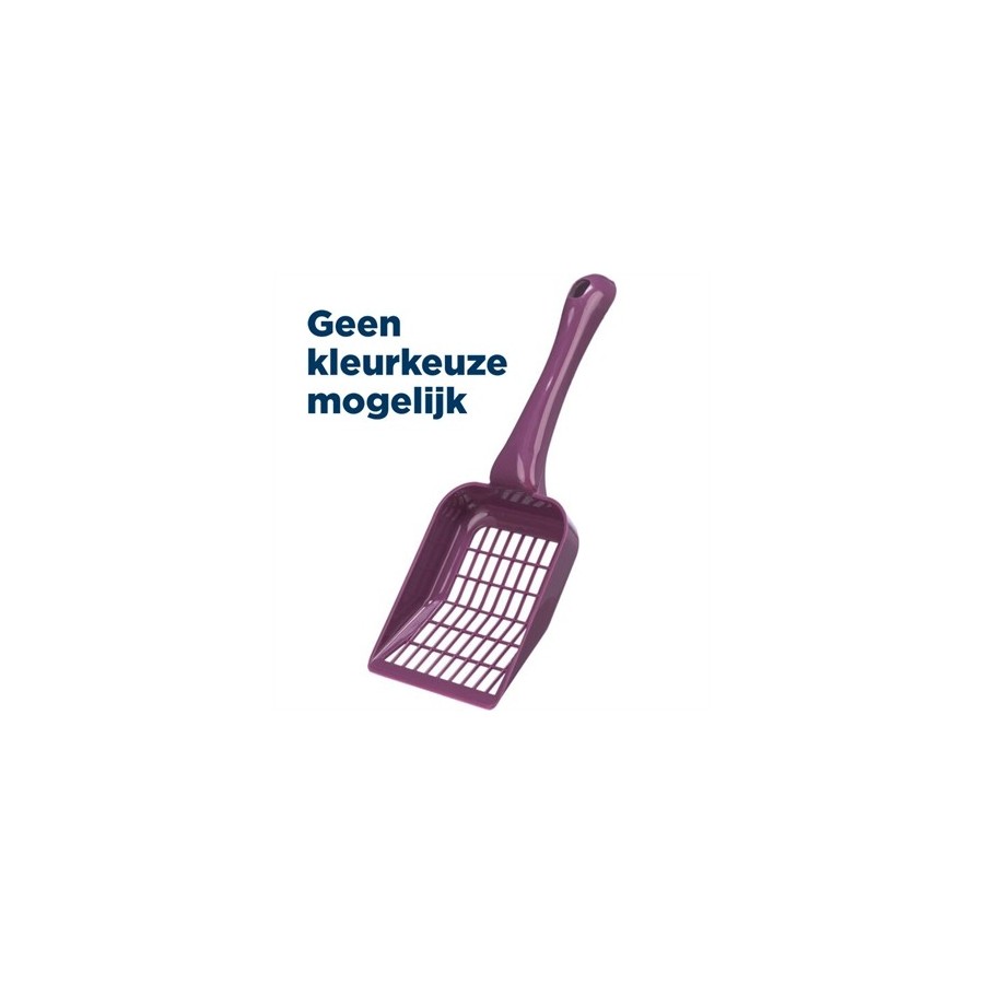 Trixie Kattenbakschep Voor Klonterend Strooisel M Assorti 6 ST