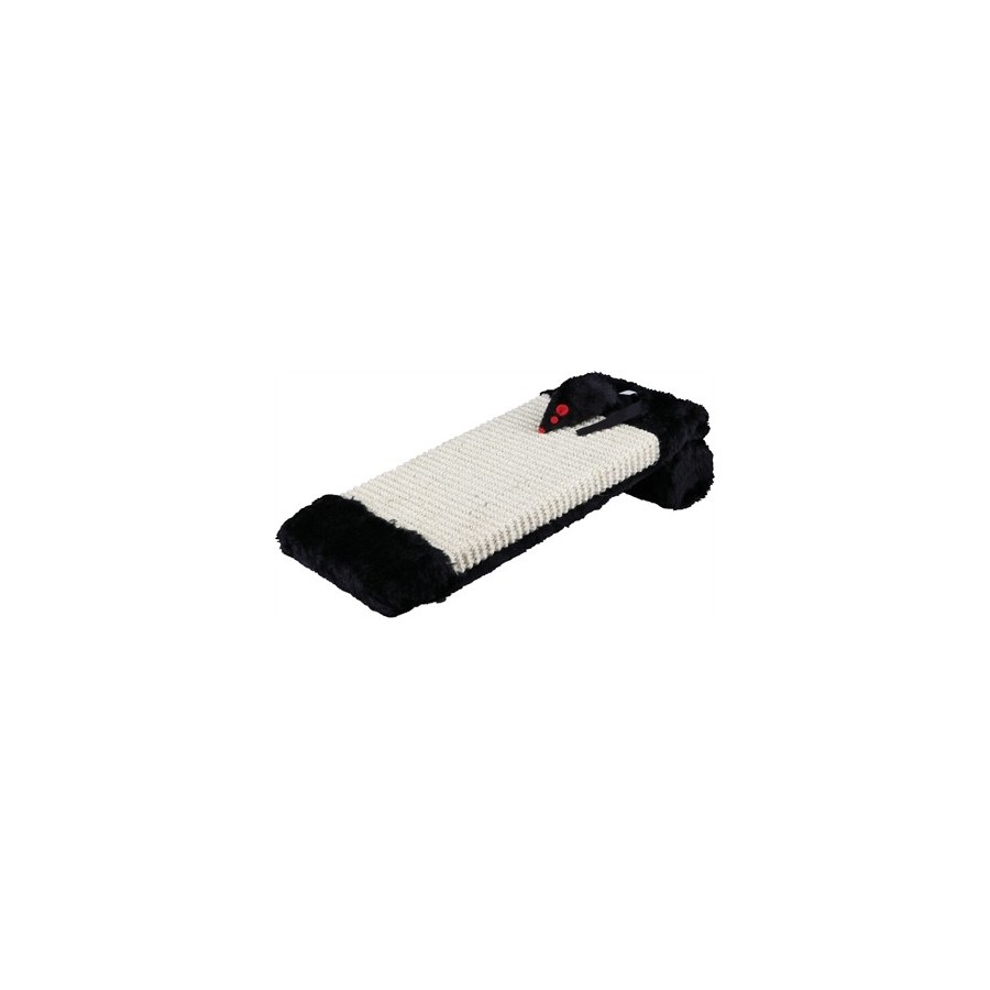 Trixie Krabplank Op Rol Sisaltapijt / Pluche Naturel / Zwart 35X15 CM 2 ST
