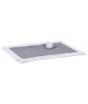Trixie Krabmat Sisaltapijt / Pluche Grijs / Lichtgrijs 55X35 CM 2 ST