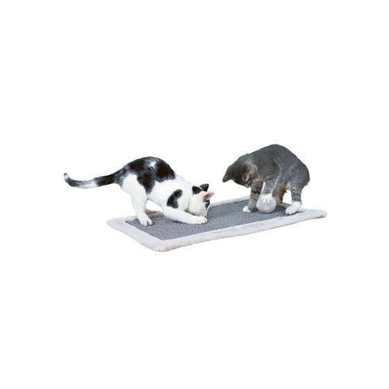 Trixie Krabmat Sisaltapijt / Pluche Grijs / Lichtgrijs 55X35 CM 2 ST