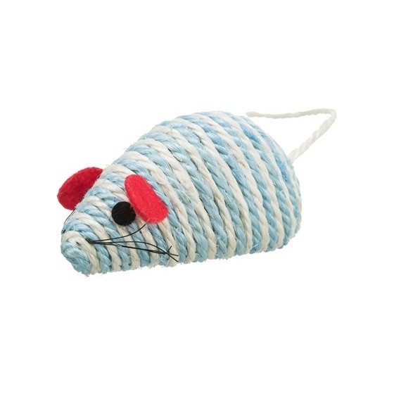 Trixie Muis Sisal Assorti 10 CM 4 ST
