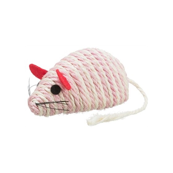 Trixie Muis Sisal Assorti 10 CM 4 ST