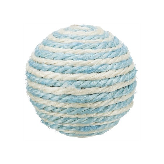 Trixie Bal Sisal Assorti 6X6X6 CM 4 ST