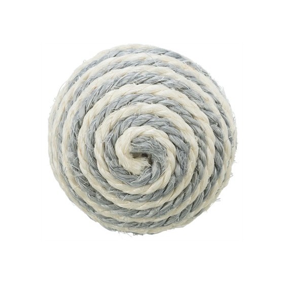 Trixie Bal Sisal Assorti 6X6X6 CM 4 ST