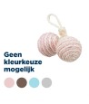 Trixie 2 Ballen Aan Koord Sisal Assorti 4,5X4,5X4,5 CM 4 ST
