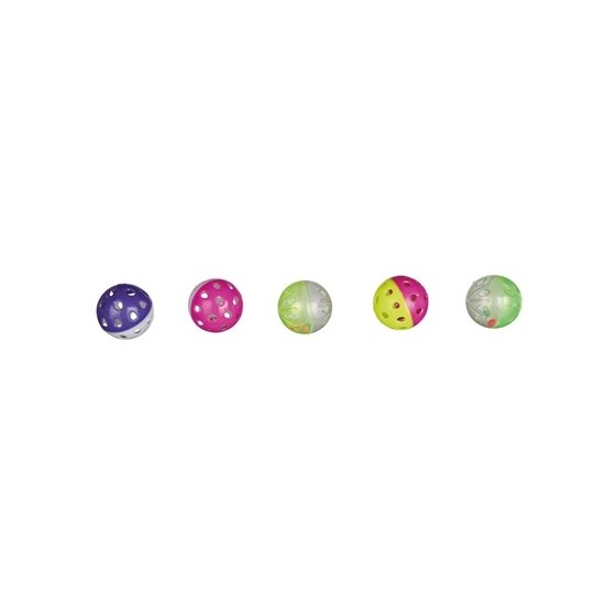 Trixie Bal / Rol Kunststof Assorti 4,5 CM 60 ST