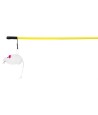 Trixie Speelhengel Muis Kunststof / Pluche Met Catnip 100 CM 4 ST