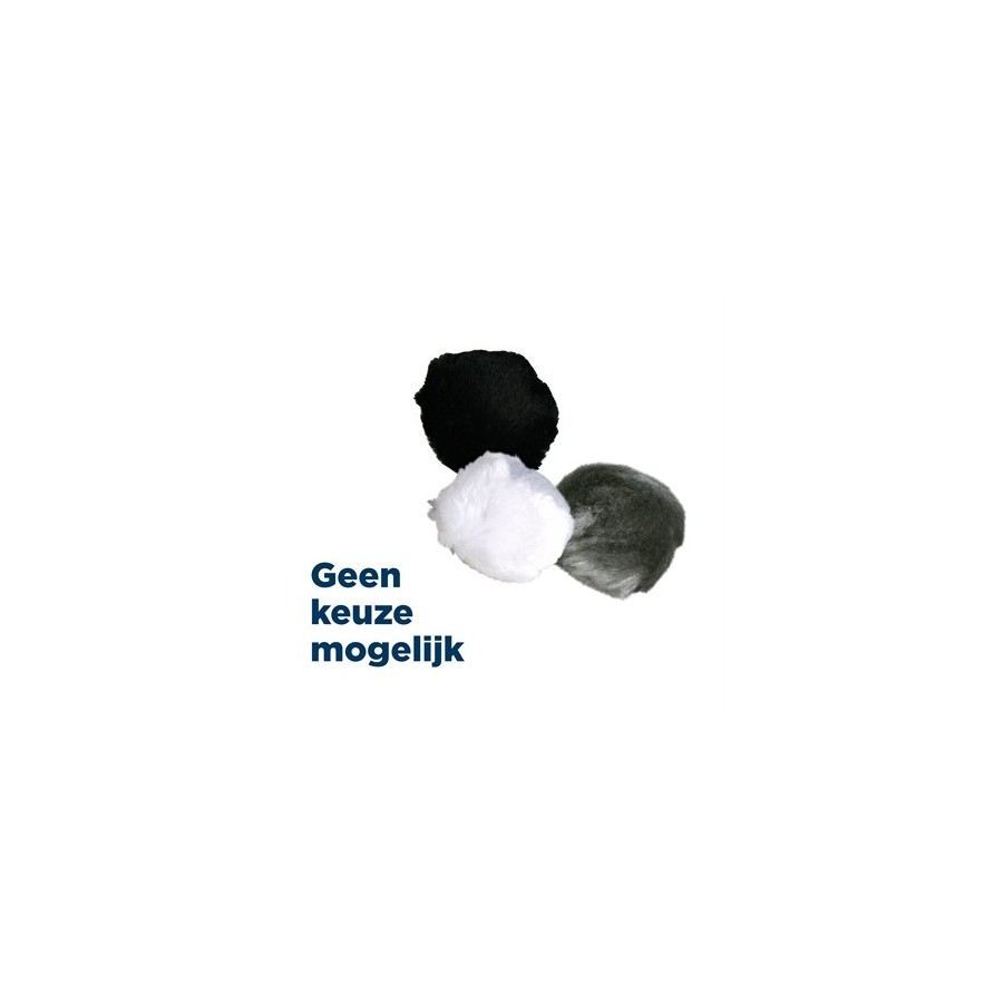 Trixie Bal Pluche Kattenmunt Assorti 3X3X3 CM 140 ST