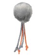 Trixie Bal Met Touwtjes Pluche Met Kattenmunt Assorti 4X4X4 CM 100 ST