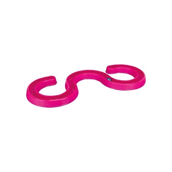 Trixie Flashing Ball Race Kunststof Roze 65X31 CM