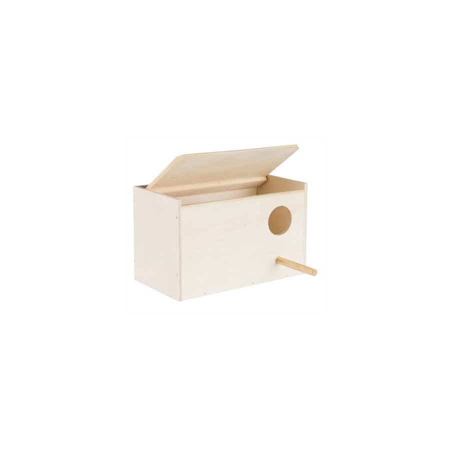 Trixie Nestkastje Hout 21X12X13 CM GAT 4 CM