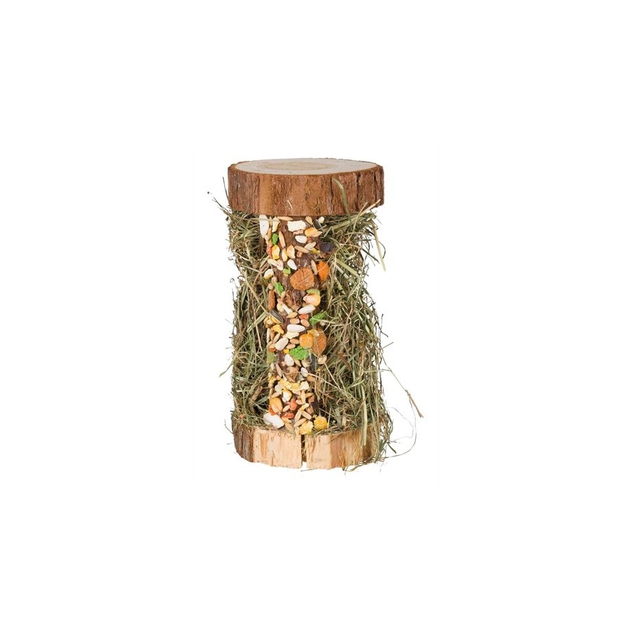 Trixie Toren Schorshout Met Hooi / Knabbelstang 13X13X17 CM 110 GR