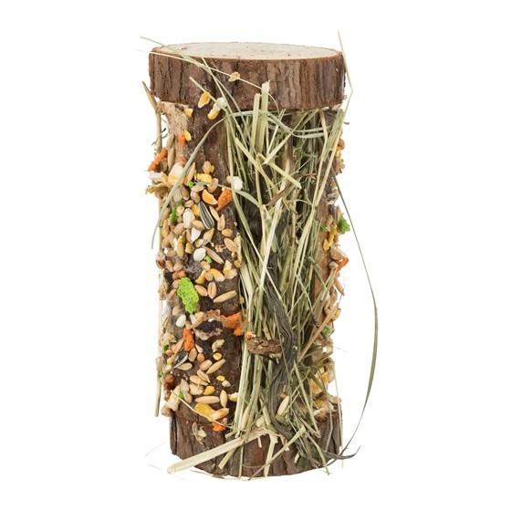 Trixie Toren Schorshout Met Hooi / Knabbelstang 13X13X17 CM 110 GR