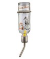 Trixie Drinkfles Honey&Hopper Glas Met Spanveer / Draadbeugel 125 ML 3 ST