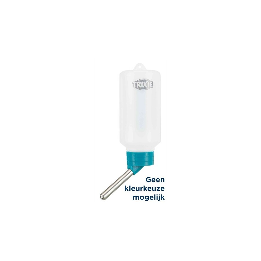 Trixie Drinkfles Kunststof Met Draadbeugel Assorti 100 ML 18 ST
