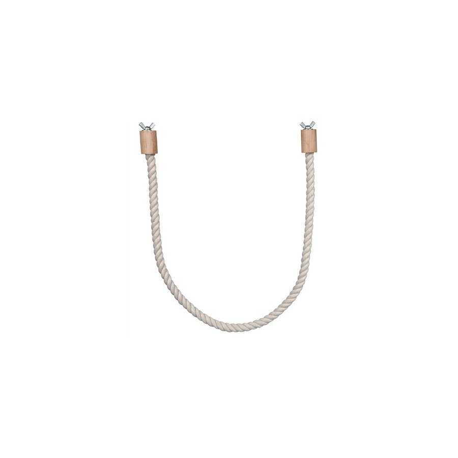 Trixie Touw-Zitstok Flexibel Met Schroefbevestiging Naturel 66X1,4 CM 3 ST