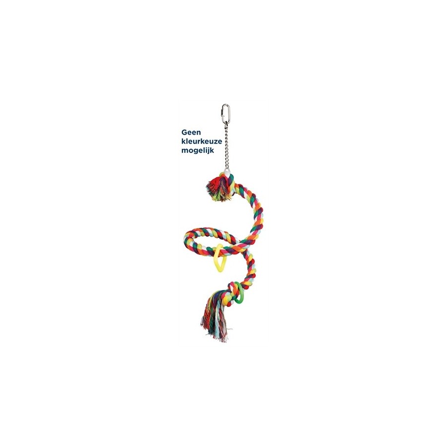 Trixie Touw-Zitstok Flexibel Met Schroefbevestiging Assorti 50X2,1 CM 3 ST