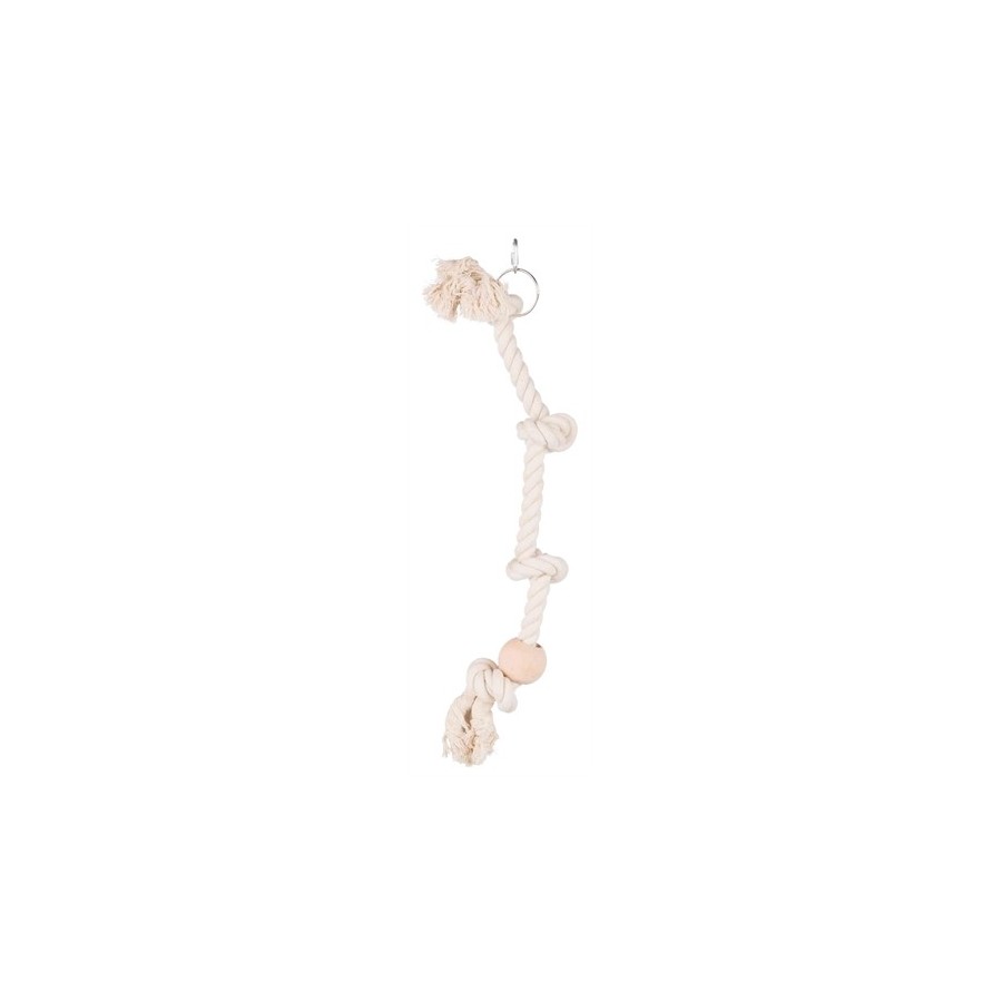 Trixie Klim- En Klautertouw Met Houten Blok 60X2,3 CM 3 ST