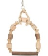 Trixie Boogschommel Met Bonte Blokjes Hout 20X29 CM 3 ST