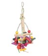 Trixie Speelgoed Met Papieren Bandjes Hout Meerkleurig 31 CM 3 ST