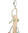 Trixie Speelgoed Met Papieren Bandjes Hout Meerkleurig 31 CM 3 ST