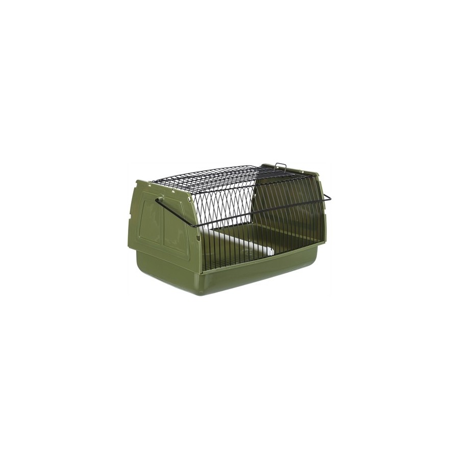 Trixie Vervoersbox Vogel / Knaagdier Groen 22X15X14 CM 3 ST