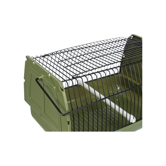 Trixie Vervoersbox Vogel / Knaagdier Groen 22X15X14 CM 3 ST