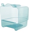 Trixie Badhuis Halfrond Transparant Blauw 17X15X16 CM 3 ST