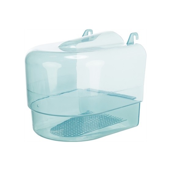 Trixie Badhuis Halfrond Transparant Blauw 17X15X16 CM 3 ST