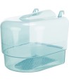 Trixie Badhuis Halfrond Transparant Blauw 17X15X16 CM 3 ST