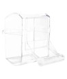 Trixie Voerbak Met Landingsplaats Kunststof Assorti 7X7 CM 70 ML 4 ST