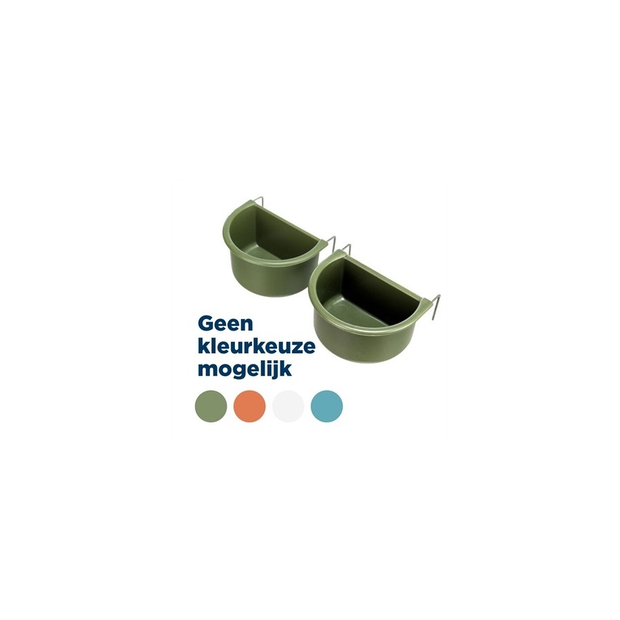 Trixie Set Hangbakjes Met Draadhouder Kunststof Assorti 75 ML / 85 ML 4 ST