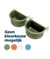 Trixie Set Hangbakjes Met Draadhouder Kunststof Assorti 75 ML / 85 ML 4 ST