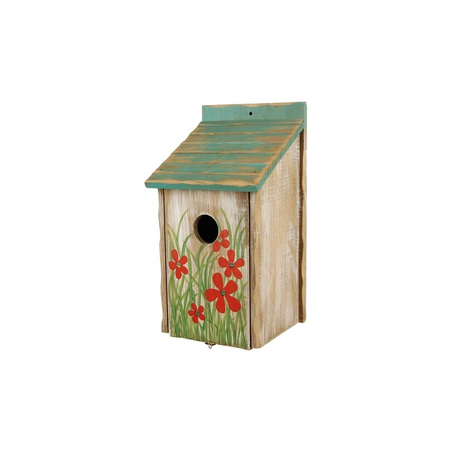 Trixie Nestkastje Beschilderd Hout 15X14X28 CM GAT 3,3 CM