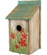 Trixie Nestkastje Beschilderd Hout 15X14X28 CM GAT 3,3 CM