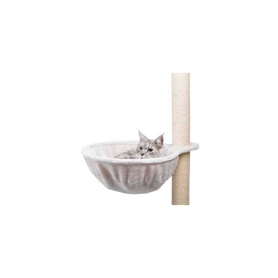 Trixie Hangmand Xxl Voor Krabpalen Extra-Strong Pluche Lichtgrijs 45X45 CM