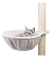 Trixie Hangmand Xxl Voor Krabpalen Extra-Strong Pluche Lichtgrijs 45X45 CM