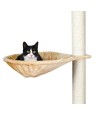 Trixie Hangmand Voor Krabpalen Langhaarpluche Beige 45X45 CM