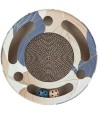 Trixie Krabtrommel Met Ballen Karton Met Catnip Blauw 33X33X5,5 CM
