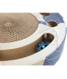 Trixie Krabtrommel Met Ballen Karton Met Catnip Blauw 33X33X5,5 CM