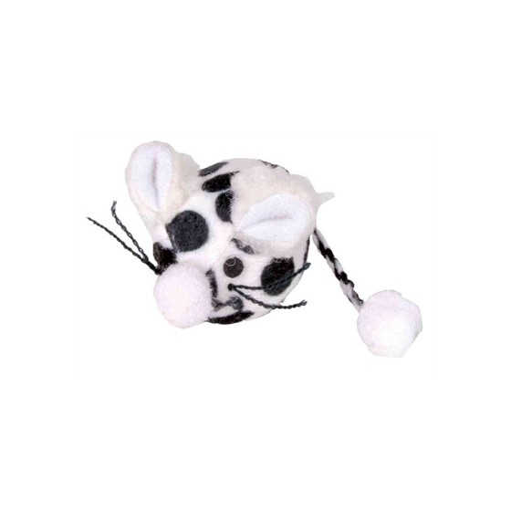 Trixie Muisbal Korthaarpluche Kattenmunt Assorti 4,5 CM 36 ST