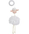 Trixie Schaap Aan Elastisch Koord Pluche Met Catnip 20 CM 4 ST