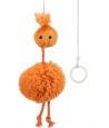 Trixie Kip Aan Elastisch Koord Pluche Met Catnip 20 CM 4 ST