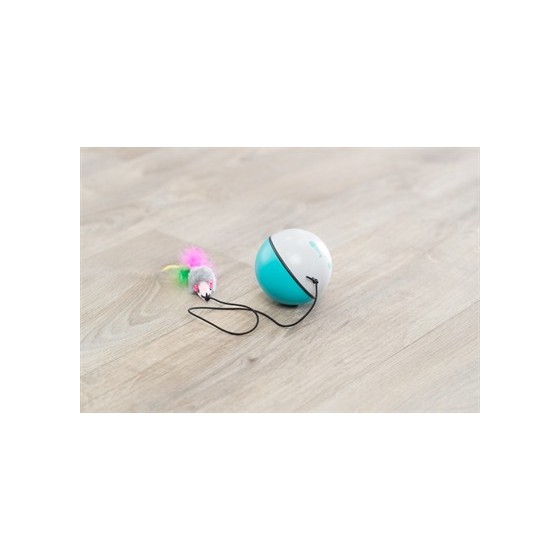 Trixie Bal Turbinio Met Motor En Muis Assorti 9X9X9 CM