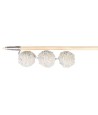 Trixie Speelhengel Ballen Hout / Pluche Met Catnip 35 CM 4 ST